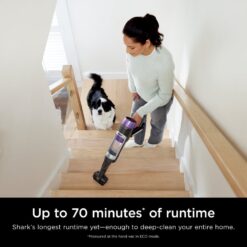 Shark - PowerDetect Clean & Empty Cordless Stick Vacuum & Auto-Empty System with Powerful Suction - Dark Gray