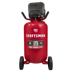 CRAFTSMAN 33-Gallon Portable Electric 175 PSI Vertical Air Compressor