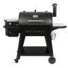 Pit Boss Wood Pellet Pro Series 850-Sq in Hammertone Pellet Grill with Smart Compatibility