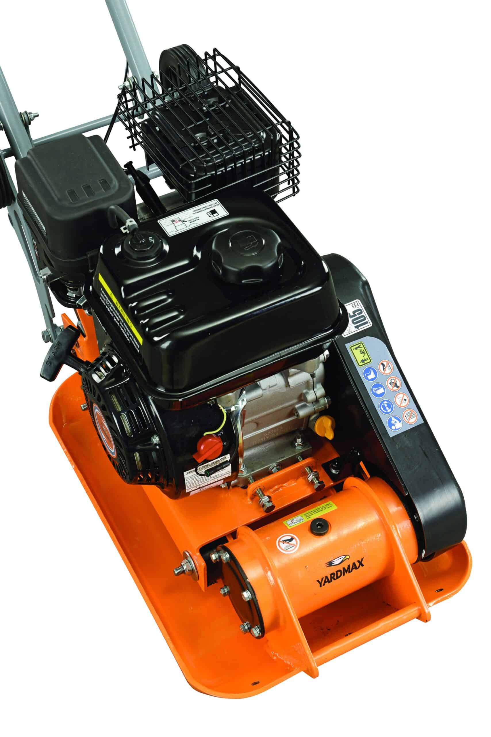 YARDMAX 2500LB plate compaction force plate compactor Concrete Vibrator
