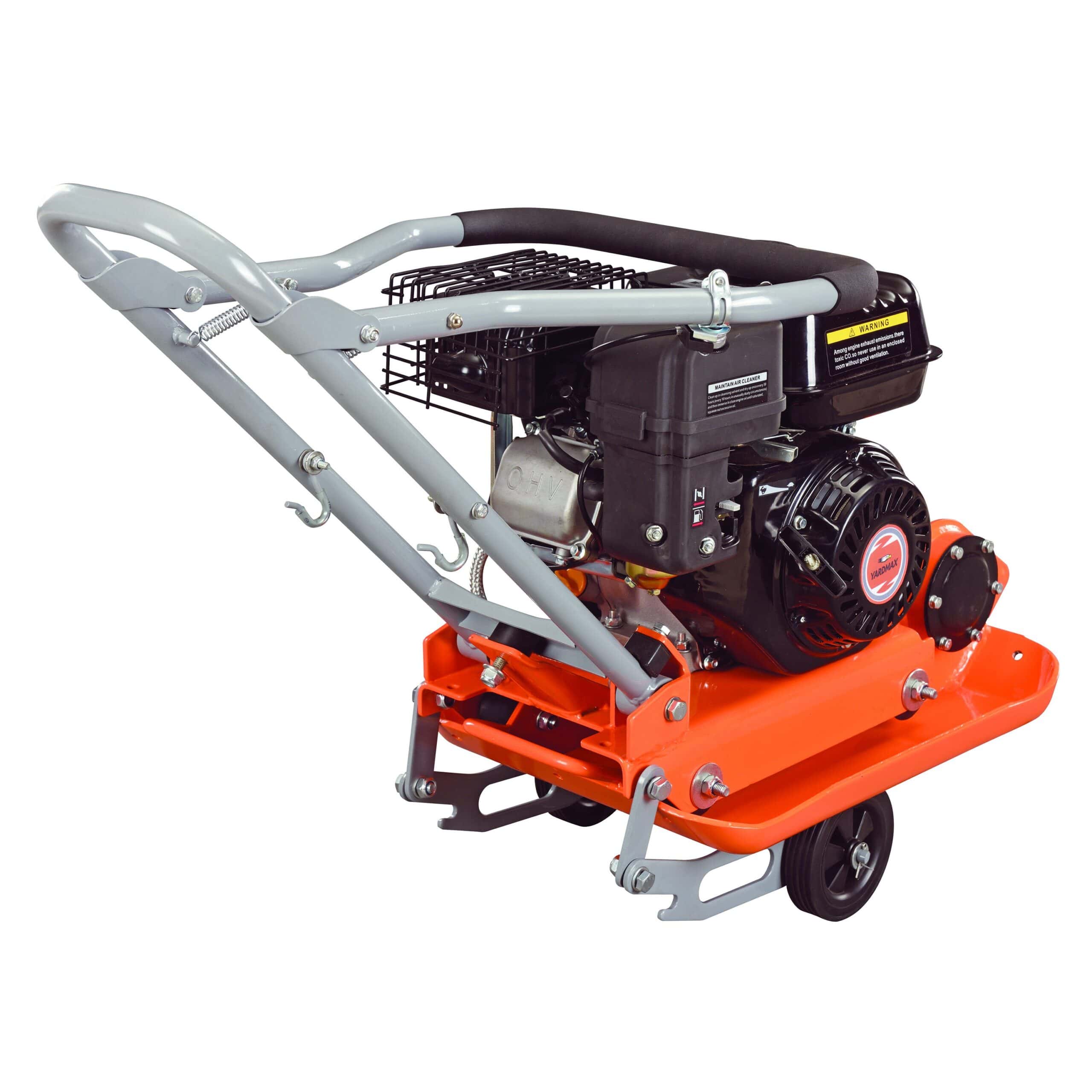 YARDMAX 2500LB plate compaction force plate compactor Concrete Vibrator