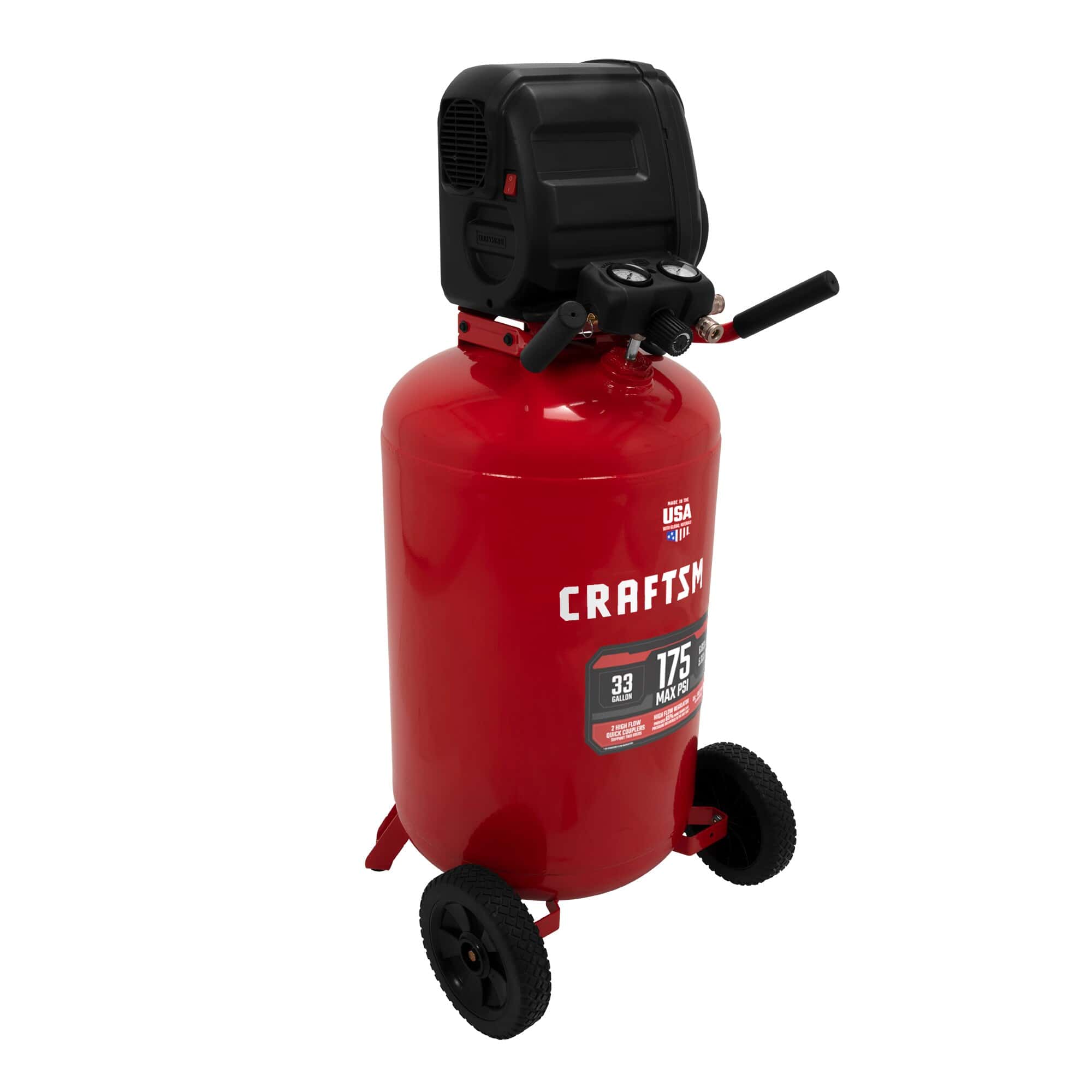 CRAFTSMAN 33-Gallon Portable Electric 175 PSI Vertical Air Compressor