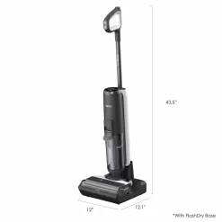 Tineco - Floor Washer Flashdry Cordless Mop & Vacuum Cleaner - 6 Series - Black