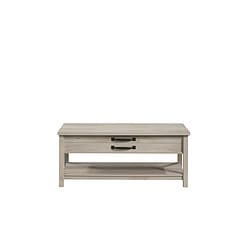 Better Homes & Gardens Modern Farmhouse Lift Top Coffee Table, Rustic White Finish