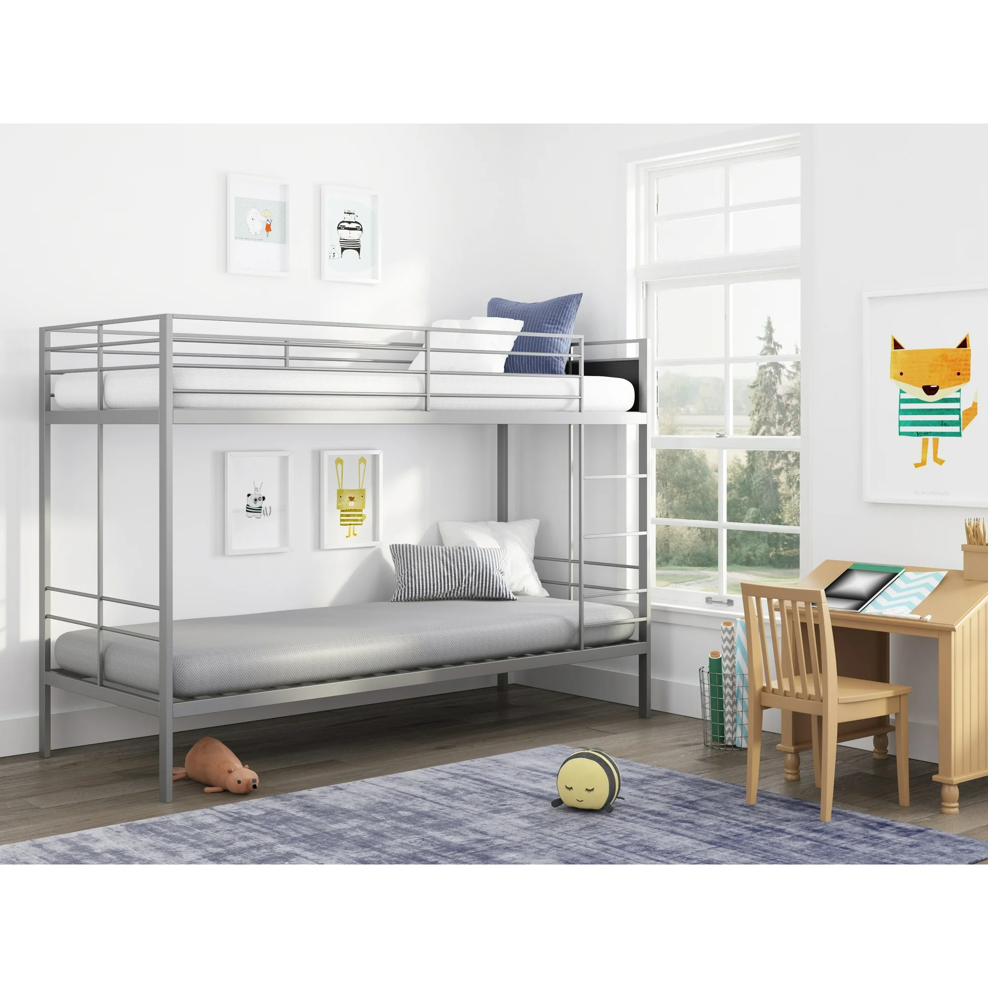 NapQueen Twin Mattress Rainbow 5" Memory Foam Twin Mattress, White, CertiPUR-US Certified, Mattress in a Box