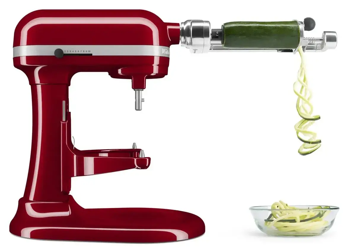 KitchenAid - 5.5 Quart Bowl-Lift Stand Mixer - Empire Red