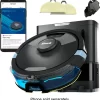Shark - Matrix Plus 2-in-1 Robot Vacuum & Mop with Sonic Mopping, Matrix Clean, Home Mapping, HEPA Bagless Self Empty, WiFi - Black
