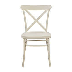 Better Homes and Gardens Collin Distressed Dining Chair, 2 Pack, Vanilla Dream Finish