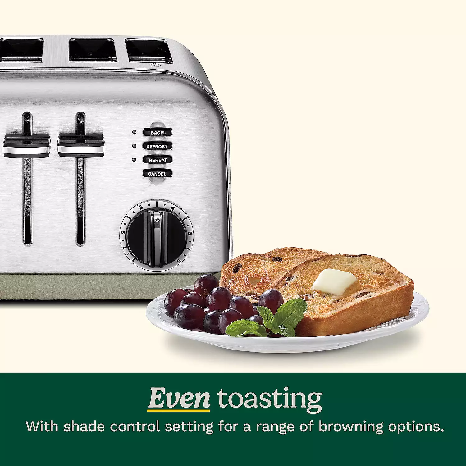 Cuisinart Toasters 4 Slice Metal Classic Toaster