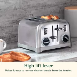 Cuisinart Toasters 4 Slice Metal Classic Toaster