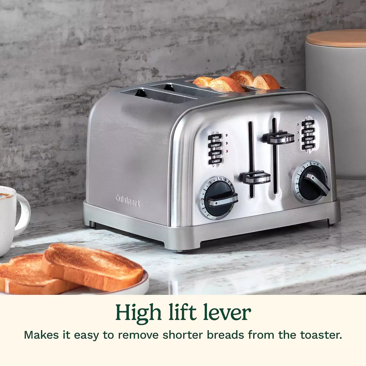 Cuisinart Toasters 4 Slice Metal Classic Toaster