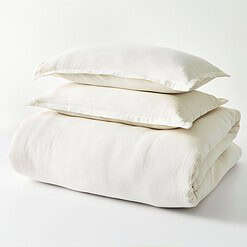 Better Homes & Gardens 3-Piece Cream Gauze Comforter Set, Adult Full/Queen