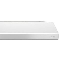 Broan-NuTone BCSD130WW Glacier 30-inch Under-Cabinet 4-Way Convertible Range Hood with 2-Speed Exhaust Fan and Light, White