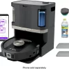 Shark - Robot Vacuum & Mop PowerDetect NeverTouch Pro, Combo, Self-Emptying & Self-Refilling with Self-Clean Pad Wash & Dry - Black