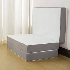 Continental Sleep Sunset, 3” Trifold Memory Foam Mattress, Twin