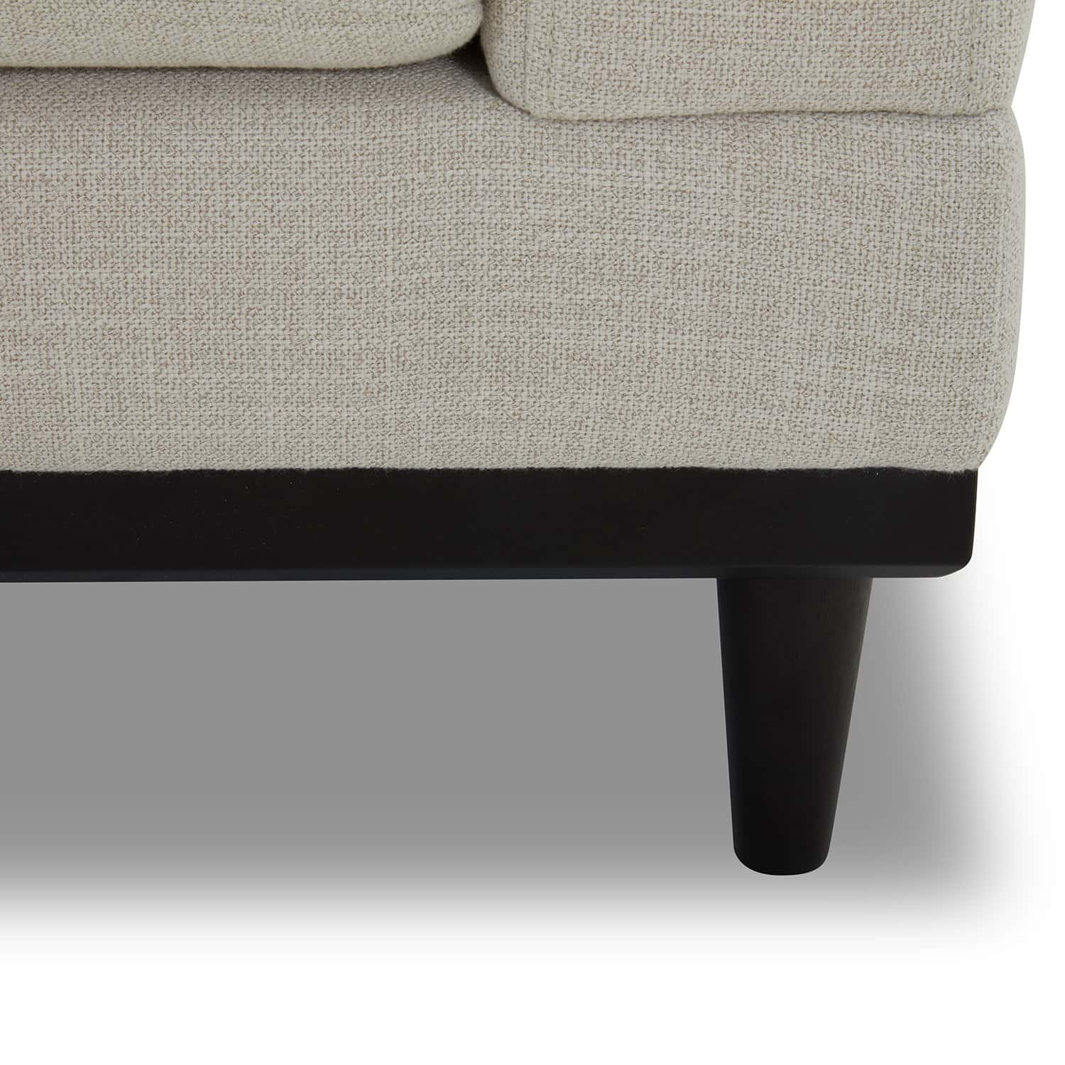 Better Homes & Gardens Springwood Wood Frame Accent Chair, Cream Linen