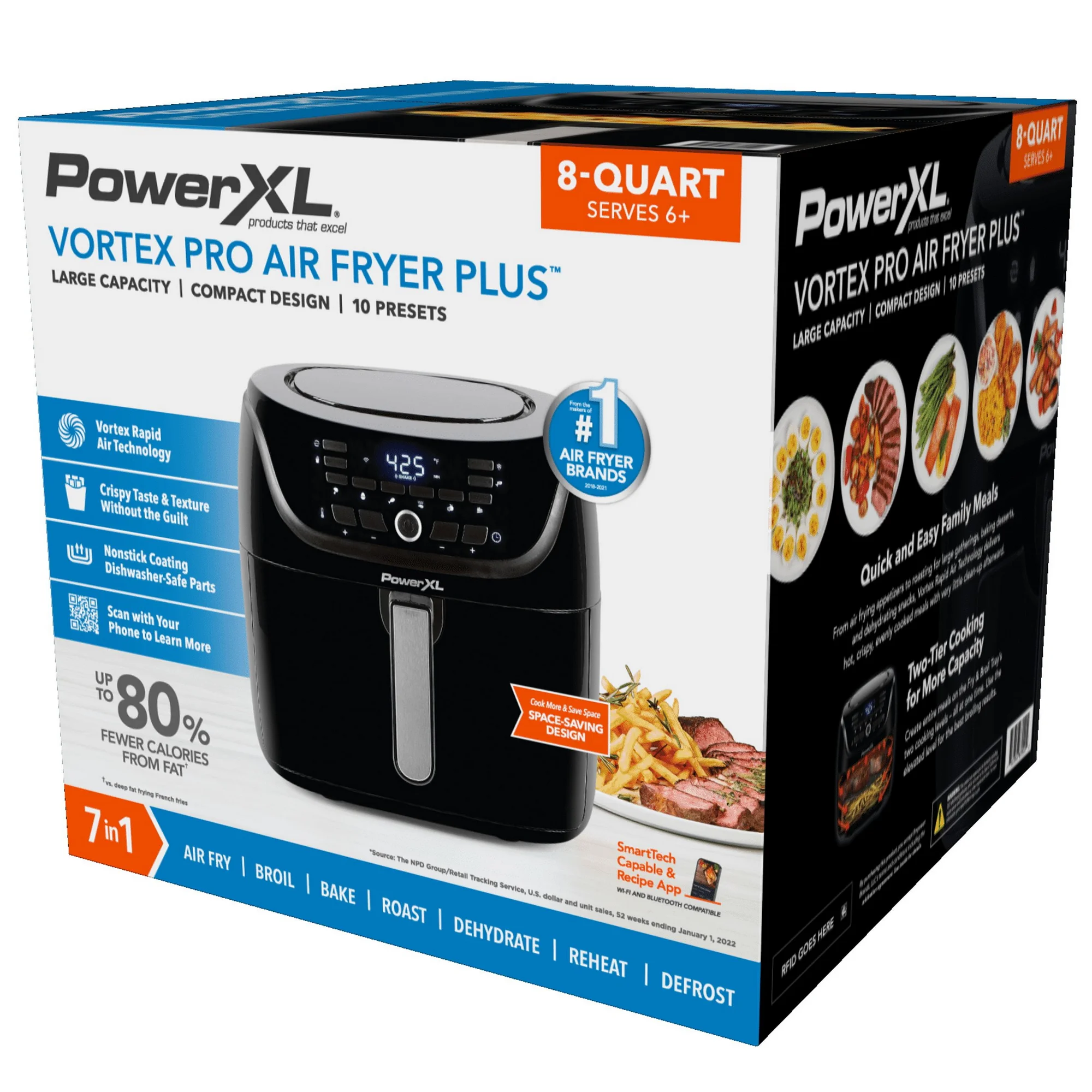 PowerXL Vortex Pro 8 Qt Air Fryer