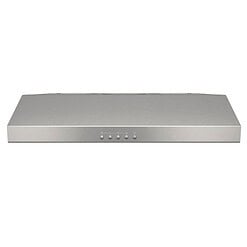 Broan-NuTone BCSQ130SS Three-Speed Glacier Under-Cabinet Range Hood with LED Lights ADA Capable, 30-Inch, Stainless Steel