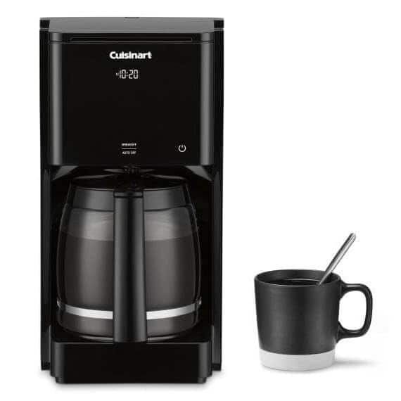 Cuisinart DCC-T20 14-Cup Programmable Coffeemaker Touchscreen, Black