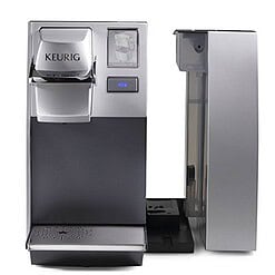 Keurig K155 Office Pro Single Cup Commercial K-Cup Pod Coffee Maker, Silver