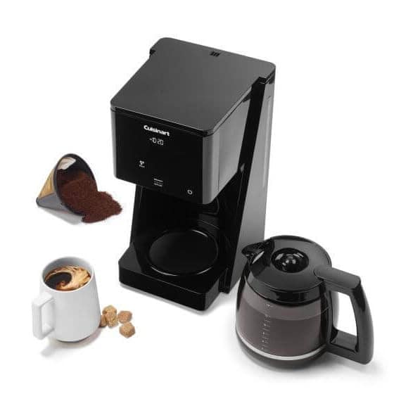 Cuisinart DCC-T20 14-Cup Programmable Coffeemaker Touchscreen, Black