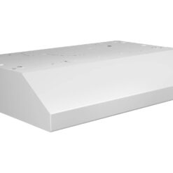 Broan-NuTone BCSD130WW Glacier 30-inch Under-Cabinet 4-Way Convertible Range Hood with 2-Speed Exhaust Fan and Light, White