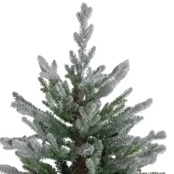 Northlight 6.5-ft Noble Fir Flocked Artificial Christmas Tree