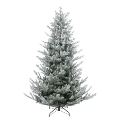 Northlight 6.5-ft Noble Fir Flocked Artificial Christmas Tree