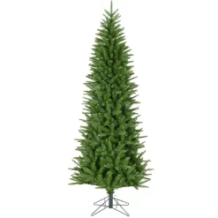 Fraser Hill Farm 9-ft Winter Falls Slim Artificial Christmas Tree
