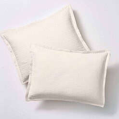 Better Homes & Gardens 3-Piece Cream Gauze Comforter Set, Adult Full/Queen