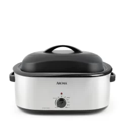AROMA 22Qt. Roaster Oven with High-Dome Lid (ART-732SBH)