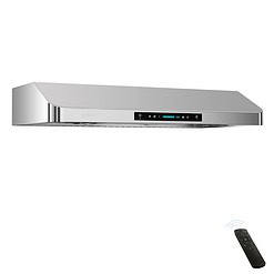 IKTCH 30 Inch Under Cabinet Range Hood with 900-CFM, 4 Speed Gesture Sensing & Touch Control Panel (IKC01-30)