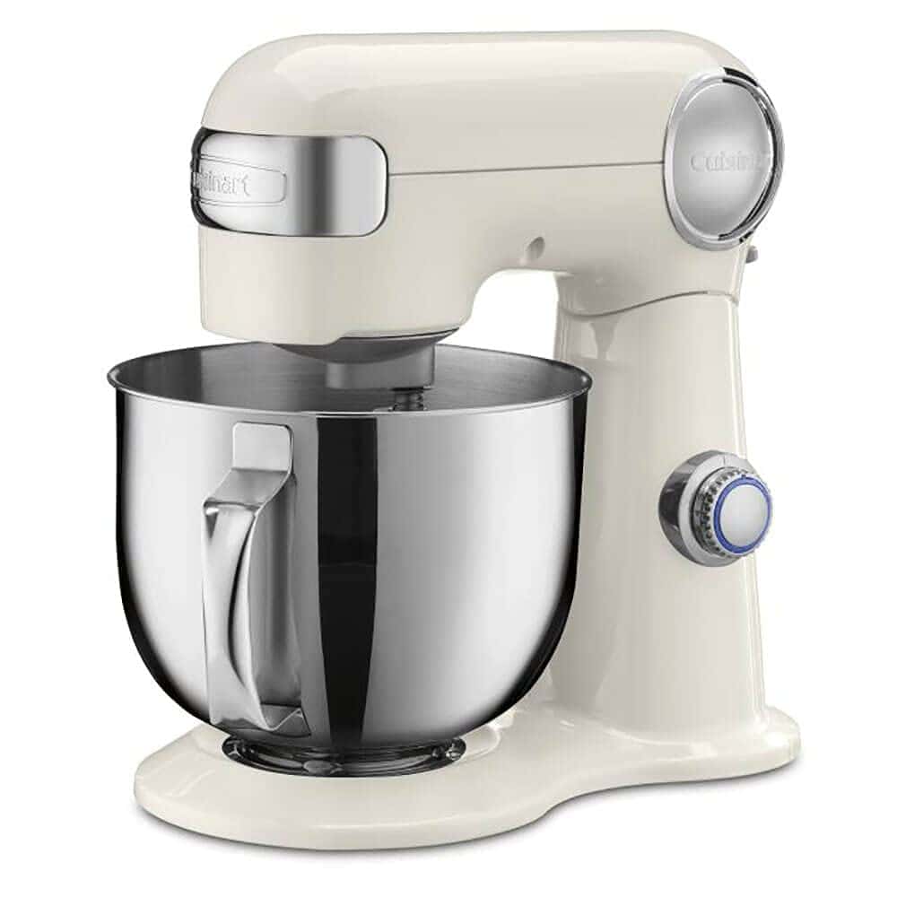 Cuisinart SM-50CRM Precision Master 5.5-Quart 12-Speed Stand Mixer, Coconut Cream