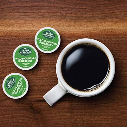 Green Mountain Coffee, Wild Mountain Blueberry, Single-Serve Keurig K-Cup Pods, Light Roast, 48 Ct (2 Boxes of 24 Pods)