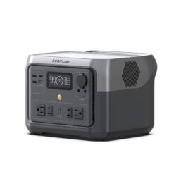 EF ECOFLOW Portable Power Station RIVER 2 Max 500, 499Wh LiFePO4 Battery/ 1 Hour Fast Charging