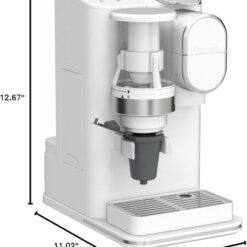 Cuisinart - Grind & Brew Single-Serve Coffeemaker - White