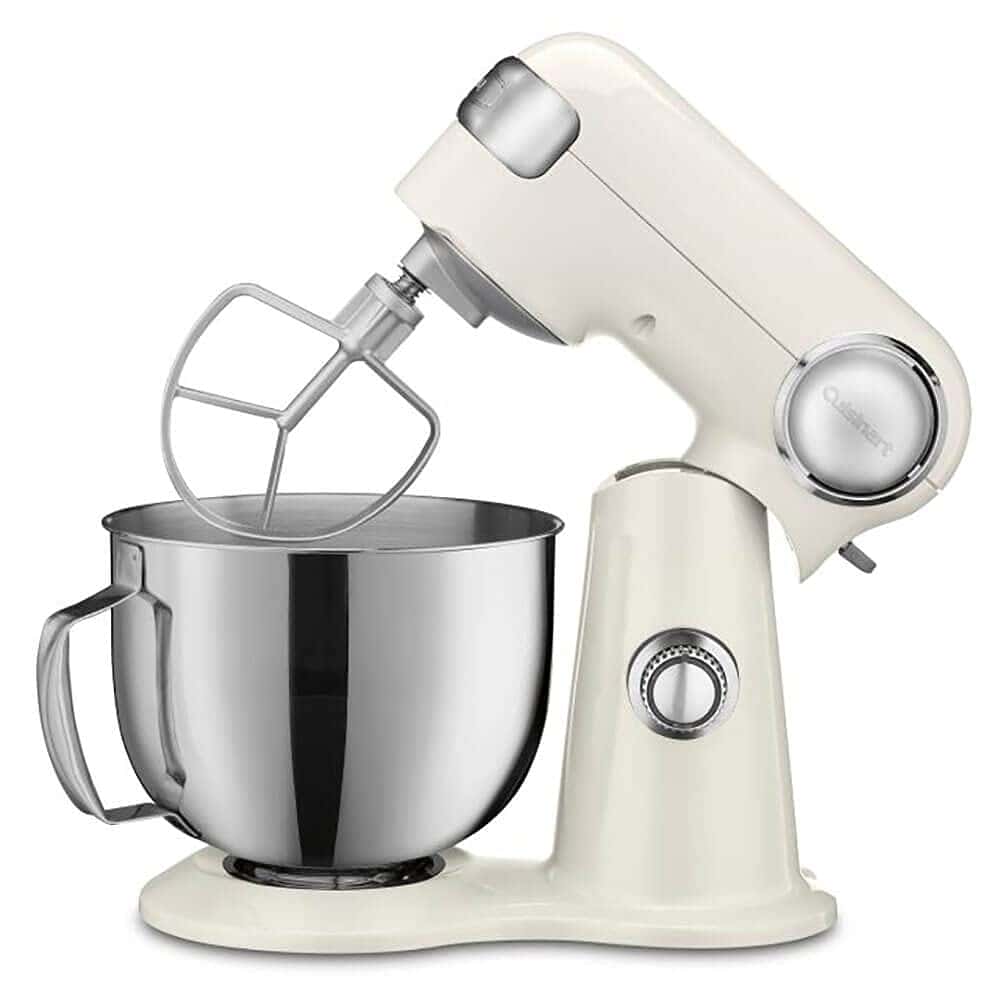 Cuisinart SM-50CRM Precision Master 5.5-Quart 12-Speed Stand Mixer, Coconut Cream