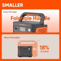Jackery Explorer 1000 v2 Portable Power Station (2024 New),1070Wh LiFePO4 Battery,1500W AC/100W USB-C Output