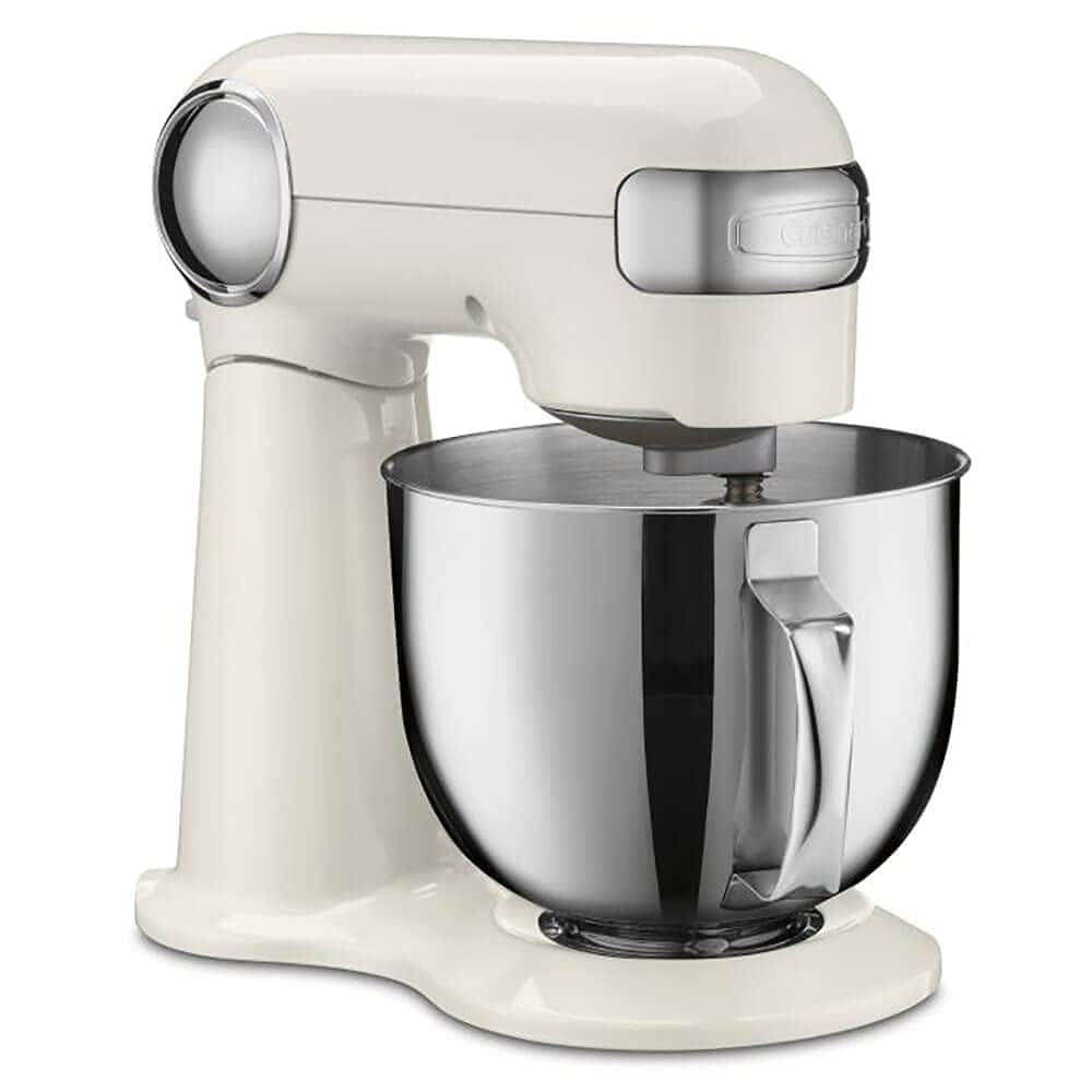 Cuisinart SM-50CRM Precision Master 5.5-Quart 12-Speed Stand Mixer, Coconut Cream