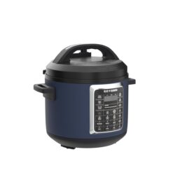 Blue Diamond Ceramic Nonstick, 16-in-1 6QT Electric Pressure Cooker, Dishwasher Safe Pot, PFAS-Free, Blue