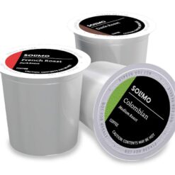 Amazon Brand Solimo Coffee Pods, Assorted pack (French, Dark, Colombian), Compatible with Keurig 2.0 K-Cup Brewers, 100 Count