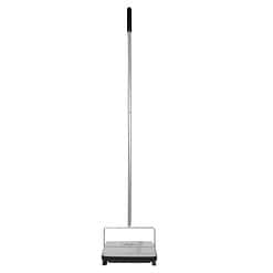 Fuller Brush 17034 Carpet & Floor Sweeper, Mini Stick Cleaner, Small & Portable, Cleans Dust Pet Hair, Electrostatic & Silent, Silver