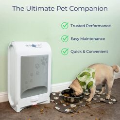 EyeVac Pet Touchless Vacuum Automatic Dustpan - Ultra Fast & Powerful, 1400 Watt (White)