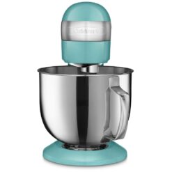 Cuisinart Stand Mixer, 12 Speed, 5.5 Quart Stainless Steel Bowl, Periwinkle Blue, SM-50BL