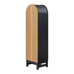 Better Homes & Gardens Juliet Narrow Arch Bookcase, Rich Black Finish