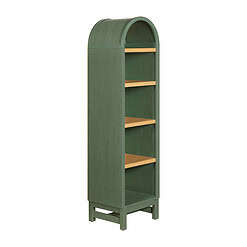 Better Homes & Gardens Juliet Narrow Arch Bookcase, Deep Green Finish