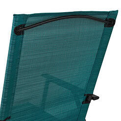 Mainstays Greyson Steel and Sling Folding Outdoor Patio Armchair - Set of 2, Teal
