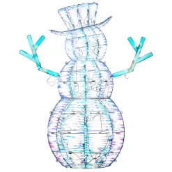National Tree Company 48-in Snowman Free Standing Decoration with White LED Lights