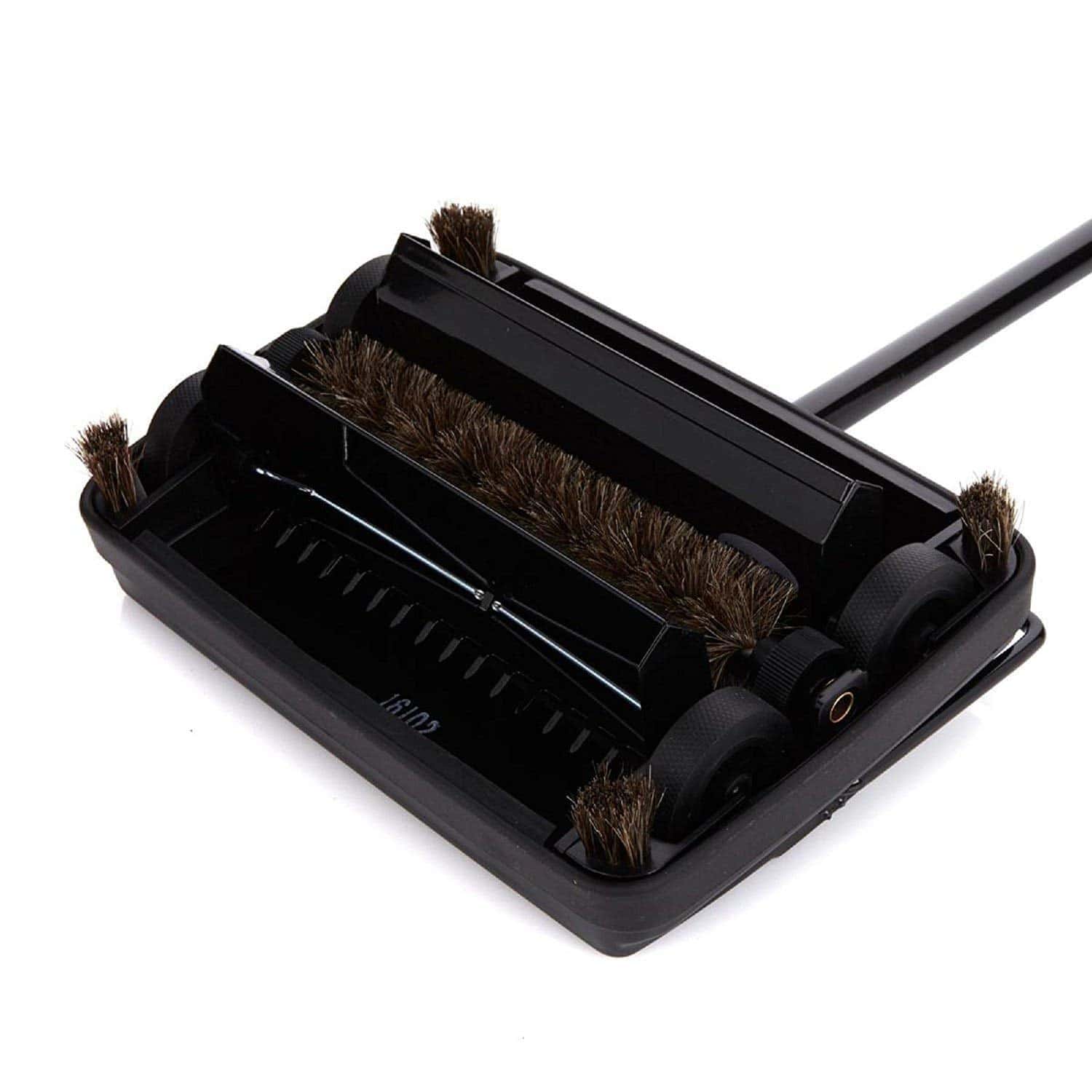 Fuller Brush 17027 Carpet & Floor Sweeper - Mini Stick Cleaner, Cleans Dust Pet Hair - Electrostatic & Silent, Black