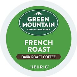 Green Mountain Coffee Roasters French Roast Keurig K-Cup Pods, Dark Roast Coffee, 96 Count